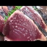 カツオのたたき定食