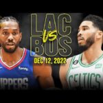 Los Angeles Clippers vs Boston Celtics Full Game Highlights | December 12, 2022 | FreeDawkins