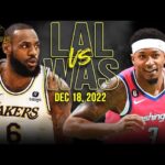 Los Angeles Lakers vs Washington Wizards Full Game Highlights | December 18, 2022 | FreeDawkins