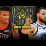 Golden State Warriors vs Houston Rockets Full Game Highlights | March 20, 2023 | FreeDawkins