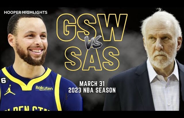 Golden State Warriors vs San Antonio Spurs Full Game Highlights | Mar 31 | 2023 NBA Season