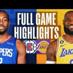 LA Clippers vs LA Lakers Full Game Highlights |Apr 5| NBA Regular Season 2023