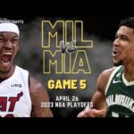 Milwaukee Bucks vs Miami Heat Full Game 5 Highlights | Apr 26 | 2023 NBA Playoffs