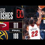 MUST SEE ENDING! Final 2:40 #1 Nuggets vs #8 Heat – Game 2!| #NBAFinals presented by YouTube TV