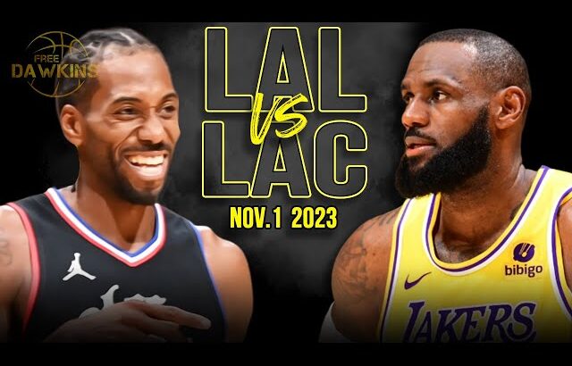 Los Angeles Lakers vs Los Angeles Clippers Full Game Highlights | Nov 1, 2023 | FreeDawkins