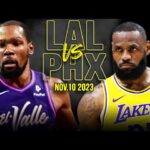 Los Angeles Lakers vs Phoenix Suns Full Game Highlights | Nov 10, 2023 | FreeDawkins