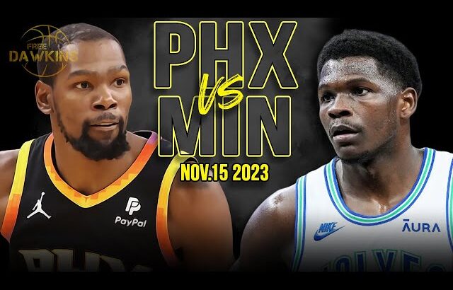Phoenix Suns vs Minnesota Timberwolves Full Game Highlights | Nov 15, 2023 | FreeDawkins